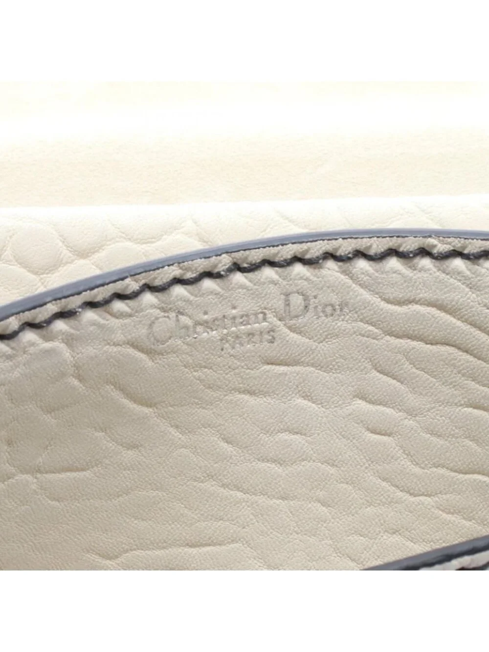 Dior Shoulder Bag J'adior Mosaic Logo Ivory Leather J'adior Chain - Picture 4 of 7